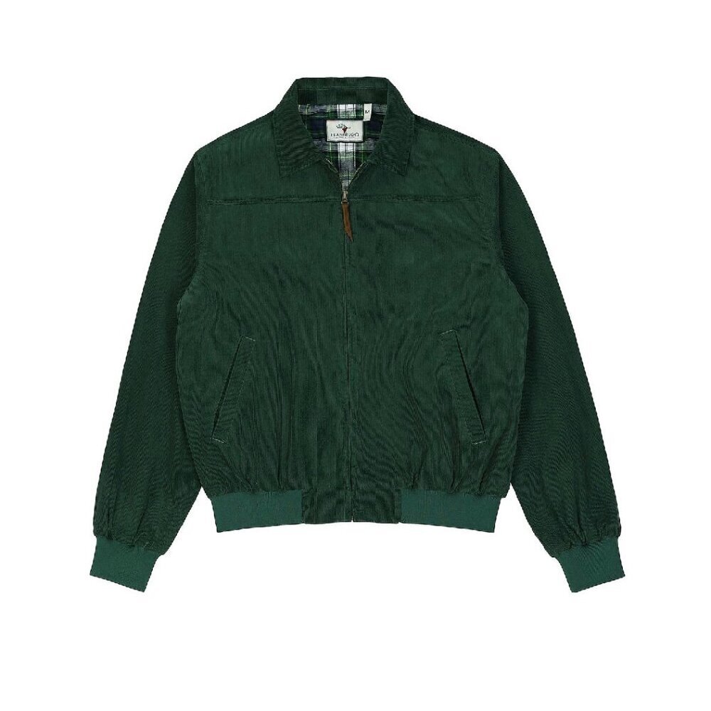 Women's Flannel Lined Corduroy Jacket Zip Up Casual Vintage Outerwear Coat